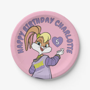 Prato De Papel Lola TUNE SQUAD™ Varsity Heart