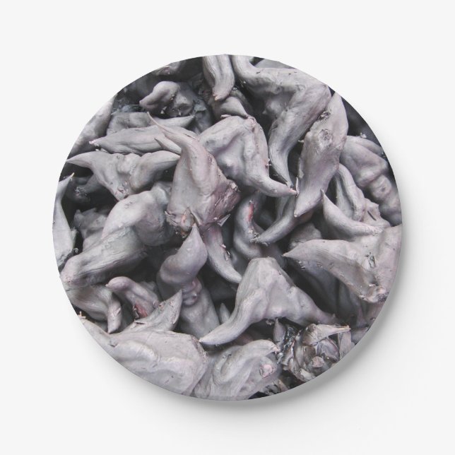 Prato De Papel Loucos de Buffalo - Água Caltrop (Frente)