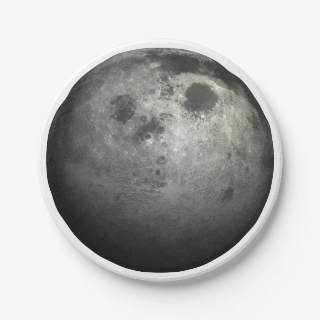 Prato De Papel Lua (Frente)