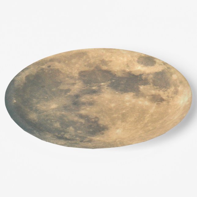 Prato De Papel Lua cheia (Inclinado)