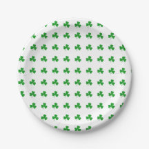 Lucky Shamrock Plate