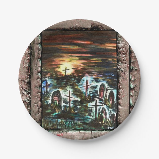 Prato De Papel Luz Distante (Frente)