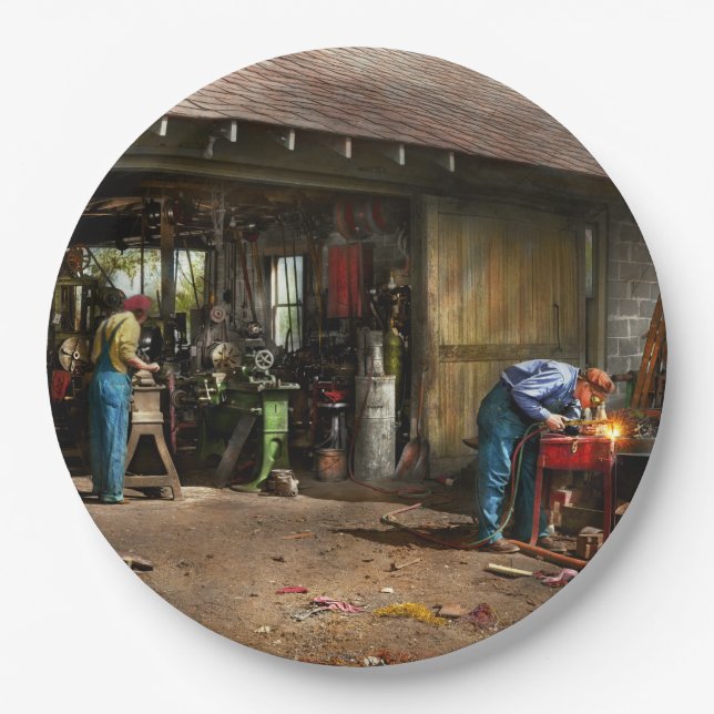 Prato De Papel Machinista - Máquinas de quintal 1942 (Frente)