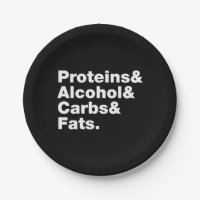 Macronutrientes. Proteínas, Álcool, Carbos E Gordu