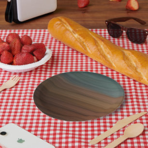 Prato De Papel Madeira Pintada do Deserto do Sudoeste