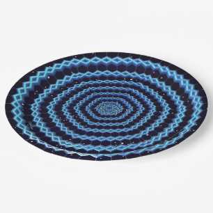 Prato De Papel Magen David E Diamantes