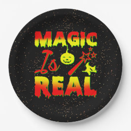 Prato De Papel Magic é a verdadeira varinha de bruxa do Halloween
