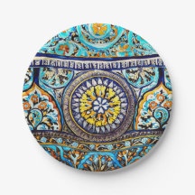 Maiolica Floral espanhola italiana medieval