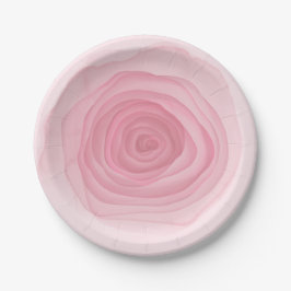 Prato De Papel Mal cor-de-rosa Rosa de pintura ácida