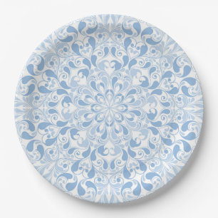 Prato De Papel Mandala de Luxo 17