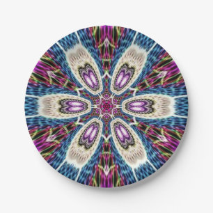Prato De Papel Mandala único