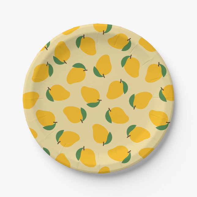 Prato De Papel Mango (Frente)