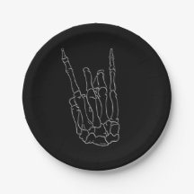 Mão de Esqueleto Estrela do Rock Festa de Aniversá