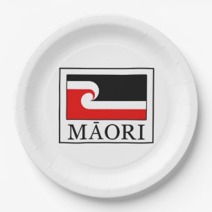 Prato De Papel Maori