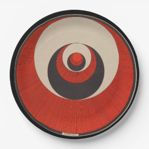 Prato De Papel Marcel Duchamp Rotorelief MINOTAURE Papelão
