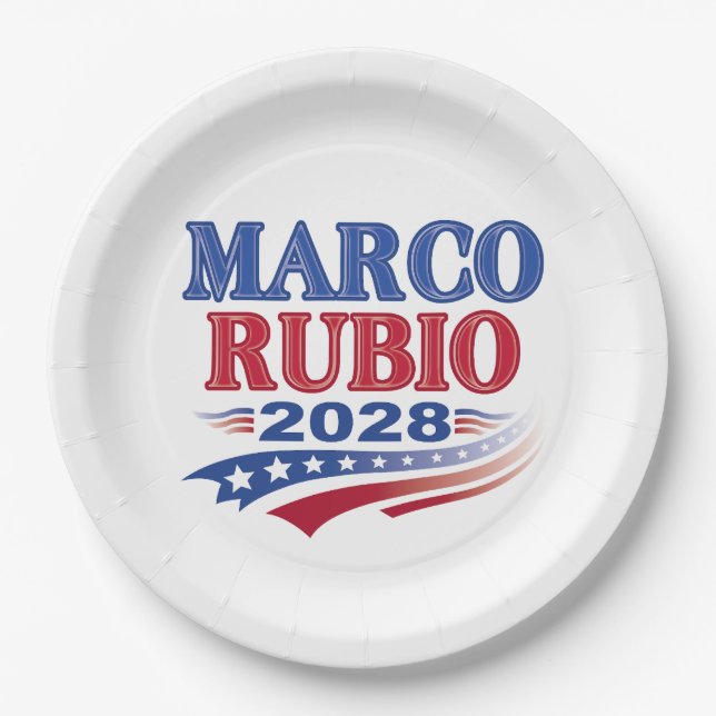 Prato De Papel Marco Rubio 2028 (3º) (Frente)