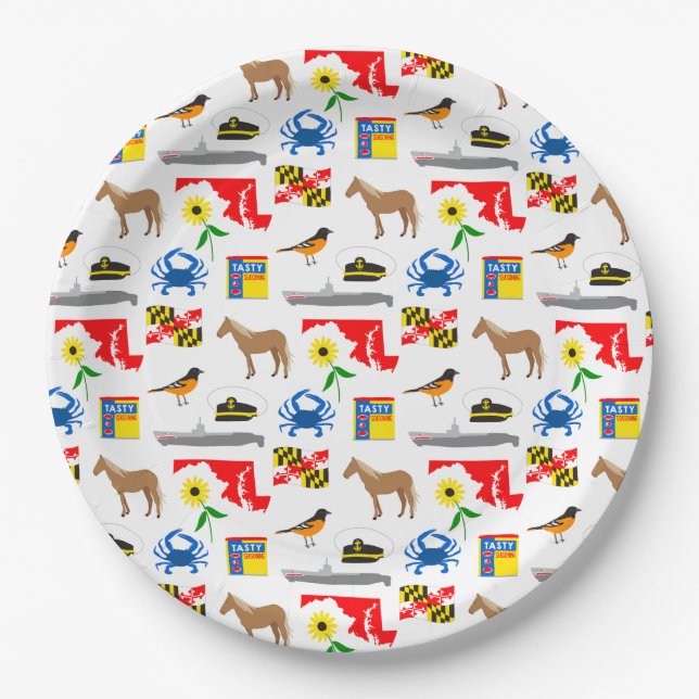 Prato De Papel Maryland (Frente)