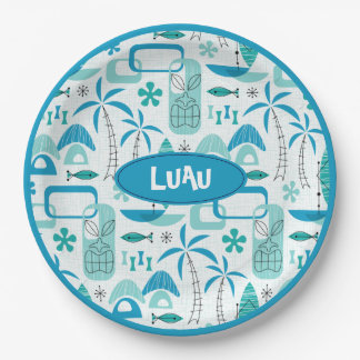 Prato De Papel MCM Hawaiian Village – Blue