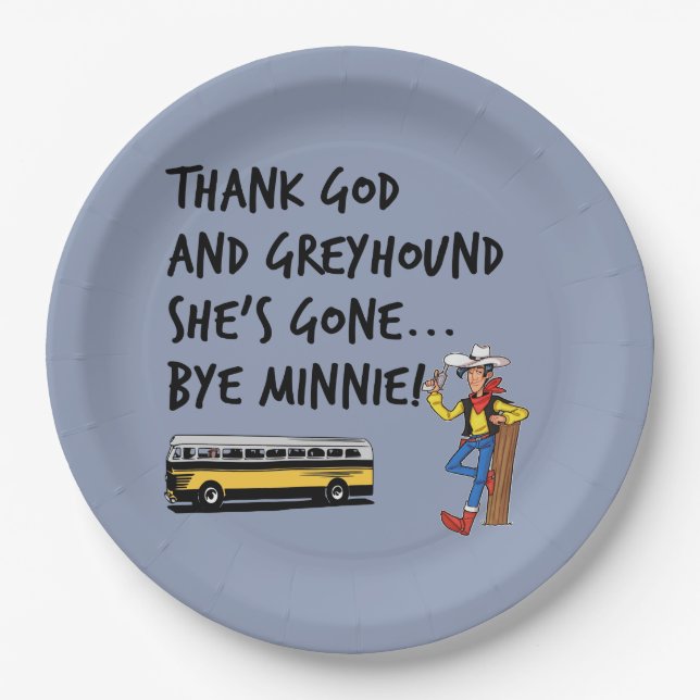 Prato De Papel Melómanos engraçados do clássico dos títulos ou (Frente)