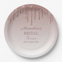 Melting Girly Pink Sparkles Chá de panela