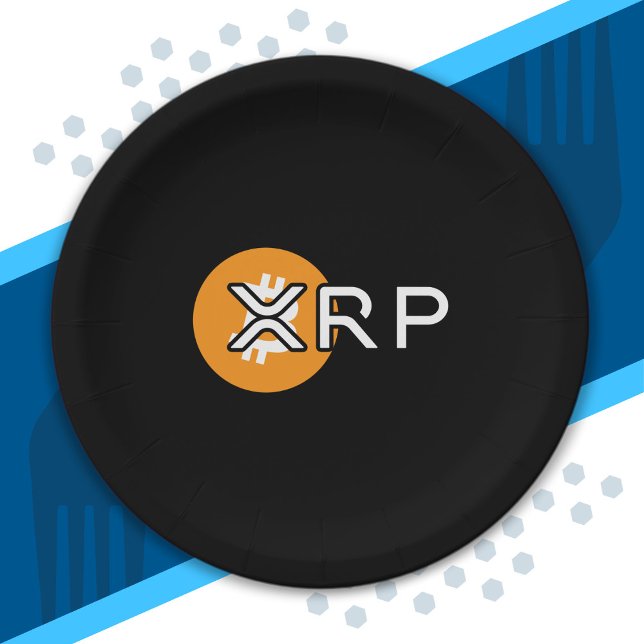 Prato De Papel Memória de Criptografia XRP Sobre Troca de Criptom (Criador carregado)
