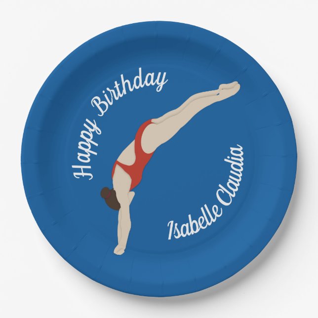 Prato De Papel Mergulho (Frente)