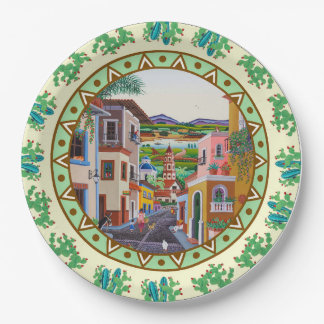 Prato De Papel Mi Pueblo
