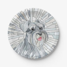 Miniatura Schnauzer - Arte do Mosaico