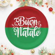Minimalista Buon Natale italiano Feliz Natal