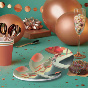 Prato De Papel Miss Meow - Bar Noturno