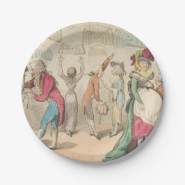 Prato De Papel Moda - Placas de Papel Redondas