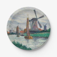 Moinhos de vento na Holanda (Países Baixos)