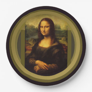 Prato De Papel Mona Lisa... Leonardo da Vinci ~ 1503-1517