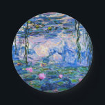 Prato De Papel Monet - Lírios de Água, 1919<br><div class="desc">Claude Monet,  1919,  Pintor dos Lírios</div>