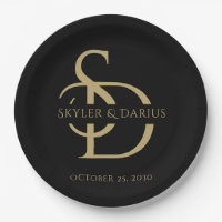 Monograma Simples De Casamento Personalizado Com N
