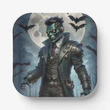 Monstro de Frankenstein Steampunk do Halloween