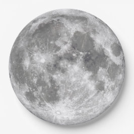 Prato De Papel Moon Tableware from Celestial Collection