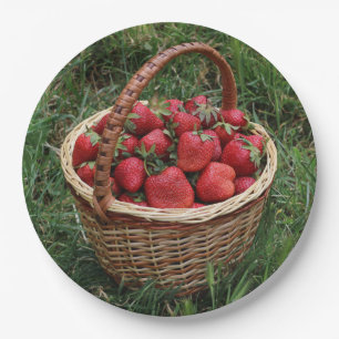 Prato De Papel Morango Fruta-doce Agricultura