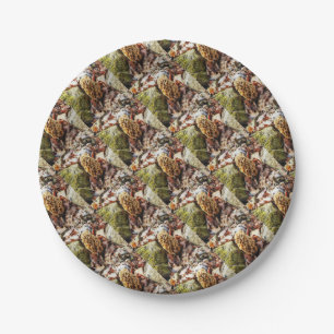 Prato De Papel Morel Mushroom na Natureza