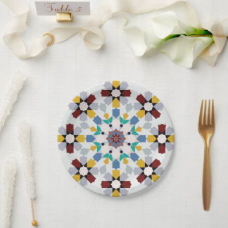 Prato De Papel Moroccan Zelije !Moroccan Zellige