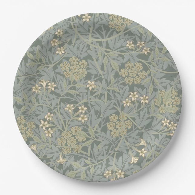 Prato De Papel Morris Vine & Jasmine Garden Flor Classic (Frente)