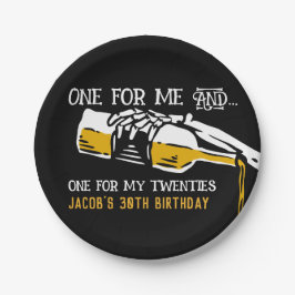 Prato De Papel Morte aos 20