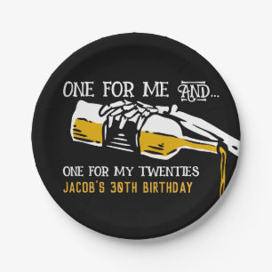 Prato De Papel Morte aos 20