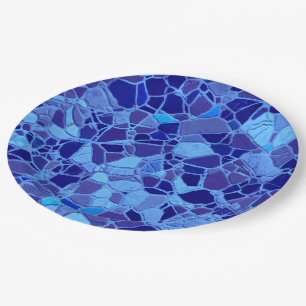 Prato De Papel mosaico C quebrado