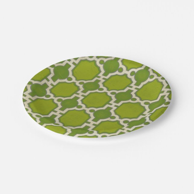 Prato De Papel Motivos do mercado IV (Inclinado)