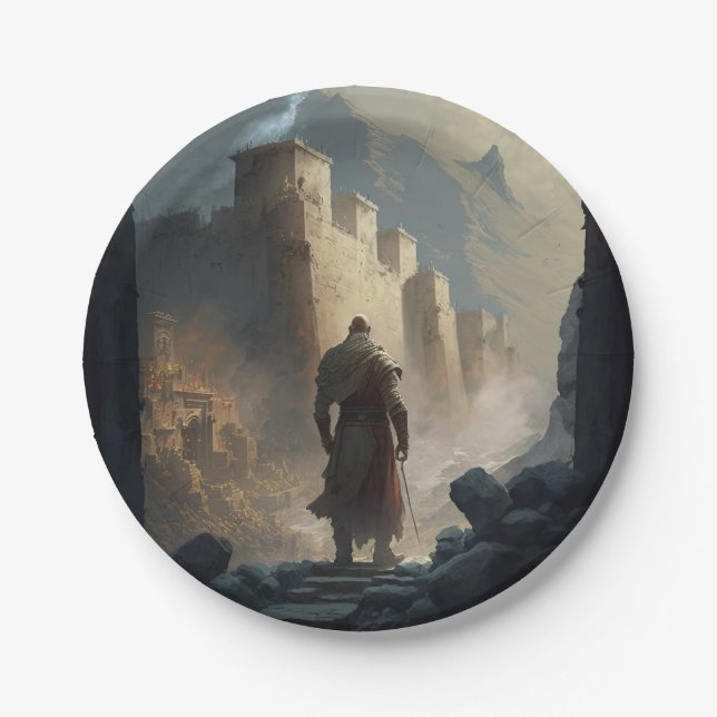 Prato De Papel Mountain Town Siege (Frente)