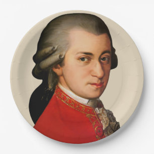 Prato De Papel Mozart