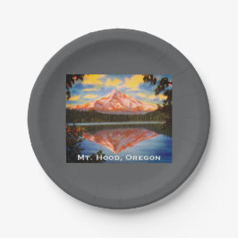 Prato De Papel Mt. Hood, Oregon Crystal Clear Lost Lake