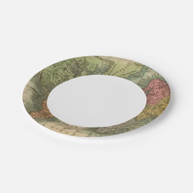 Prato De Papel Mundo 4 (Inclinado)