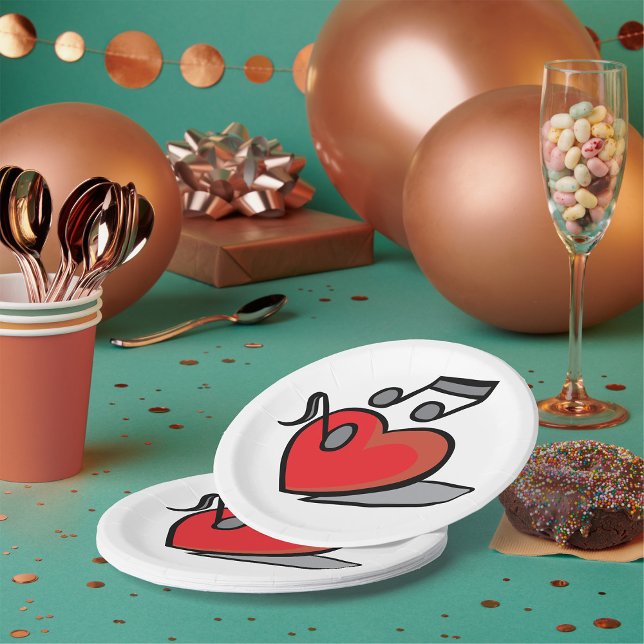 Prato De Papel Música de amor (Criador carregado)